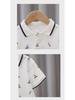 Ha Weijia Single-Color Sailboat T-Shirt – Boys' Short Sleeve