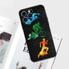 Swim Bike Run Triathlon Case For iPhone 17 Pro Max 14 11 15 16 Pro Max 13 12 mini 16 Plus 16e 17 Air Phone Cover