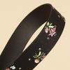 A Simple and Casual Belt for Women with Lip Pin Buckle and Trendy Printed Fashion Strap, 3.9cm