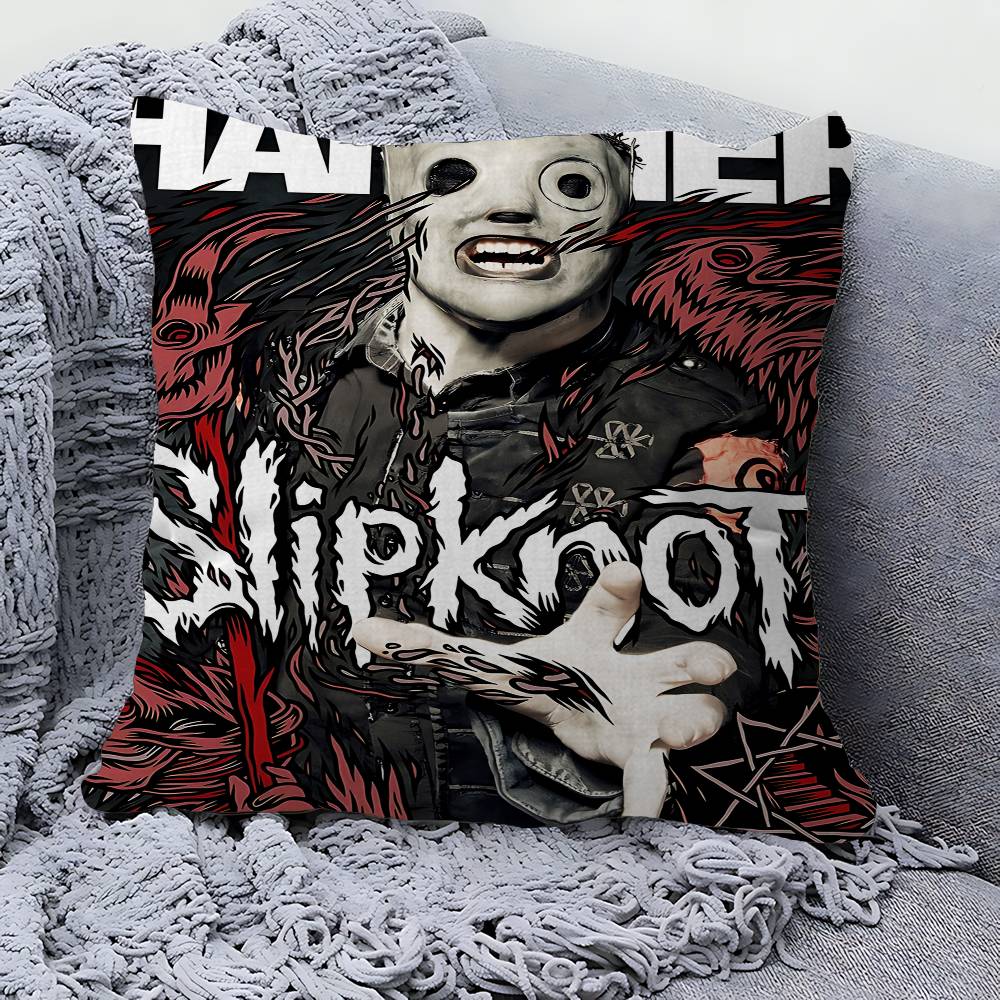 Rock S-Slipknot Кленовый Дизайн Наволочка Счастливый Осенний Урожай Декор Праздничный Декорати Наволочка 30cmx30cm