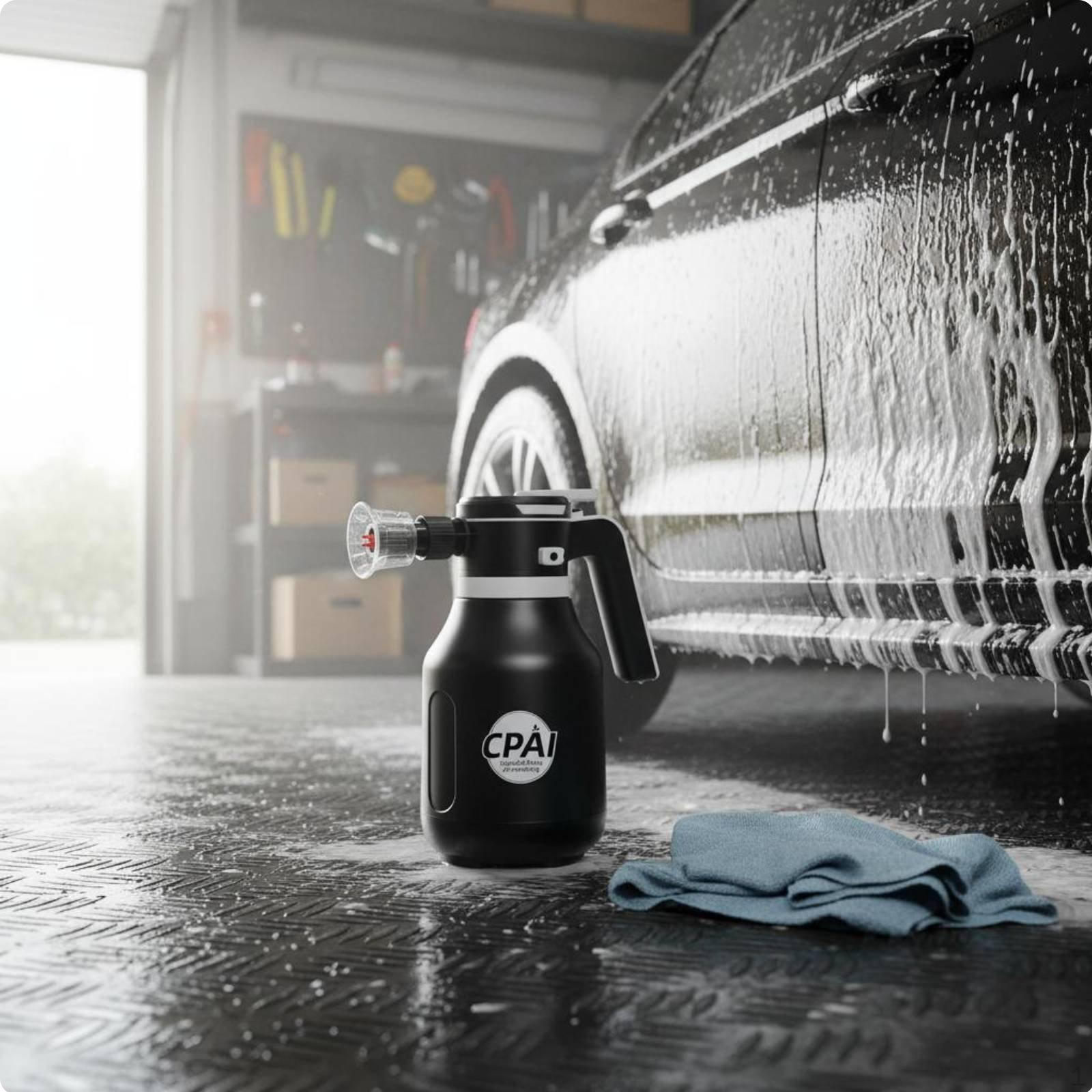Electric Foam Sprayer Versatile Handheld Dispenser Multifunctional Cannon Bottle
