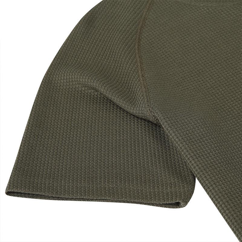 Summer Men's Heavyweight Short-sleeved T-shirt Men's Henley Shirt T-shirt Trend Casual Tops