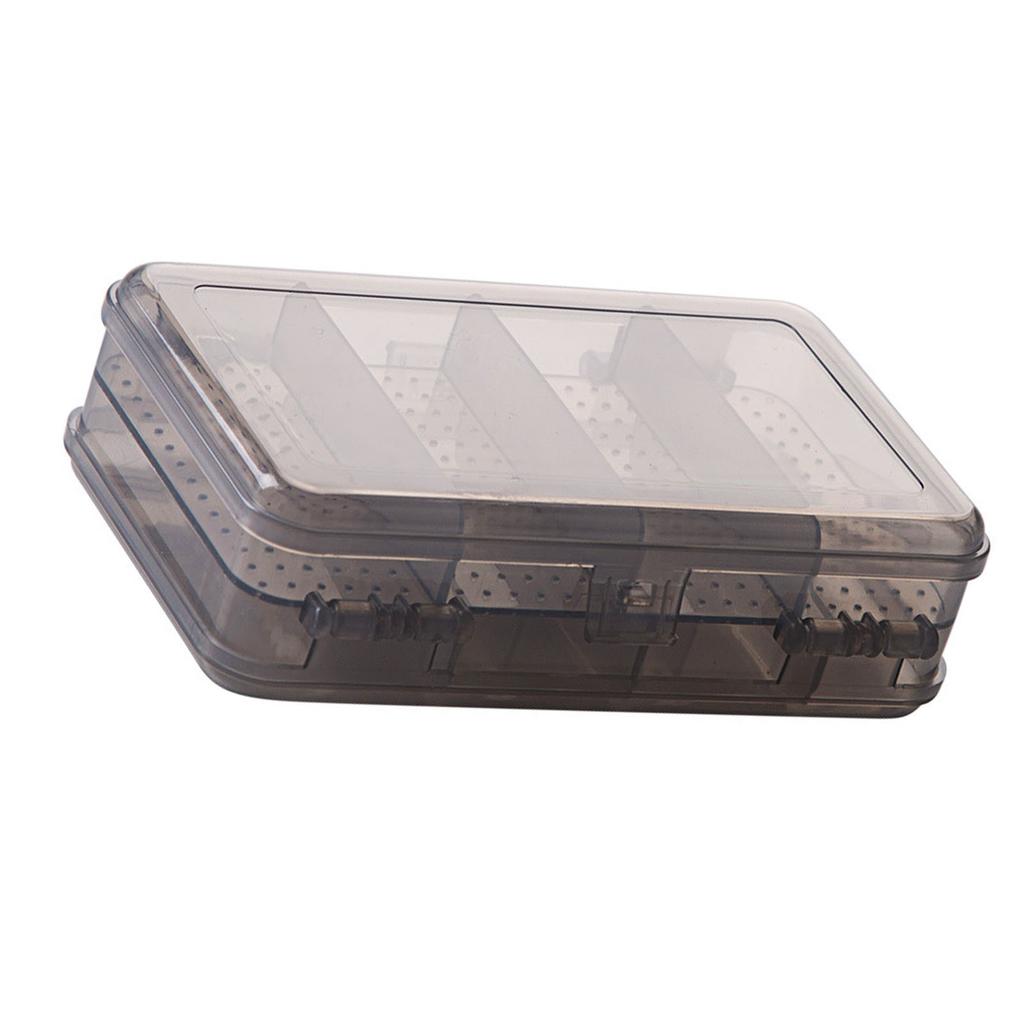 Double Layer Jewelry Box Thicken Plastic Jewelry Storage Box Hanging Clear Jewelry Box Organizer for Earrings Necklaces