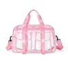 Large Capacity PVC Travel Bag - Wet/Dry Separation, Waterproof, Handheld & Crossbody Gym Bag