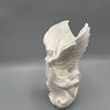Angel Wings Design Angel-Shaped Vase Container Decorative Design Angel Wings Pen Holder Multi-Purpose Organizer Desktop Use