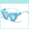 Heart Shape Party Sunglasses With Uv385 Protection For Summer Festivals