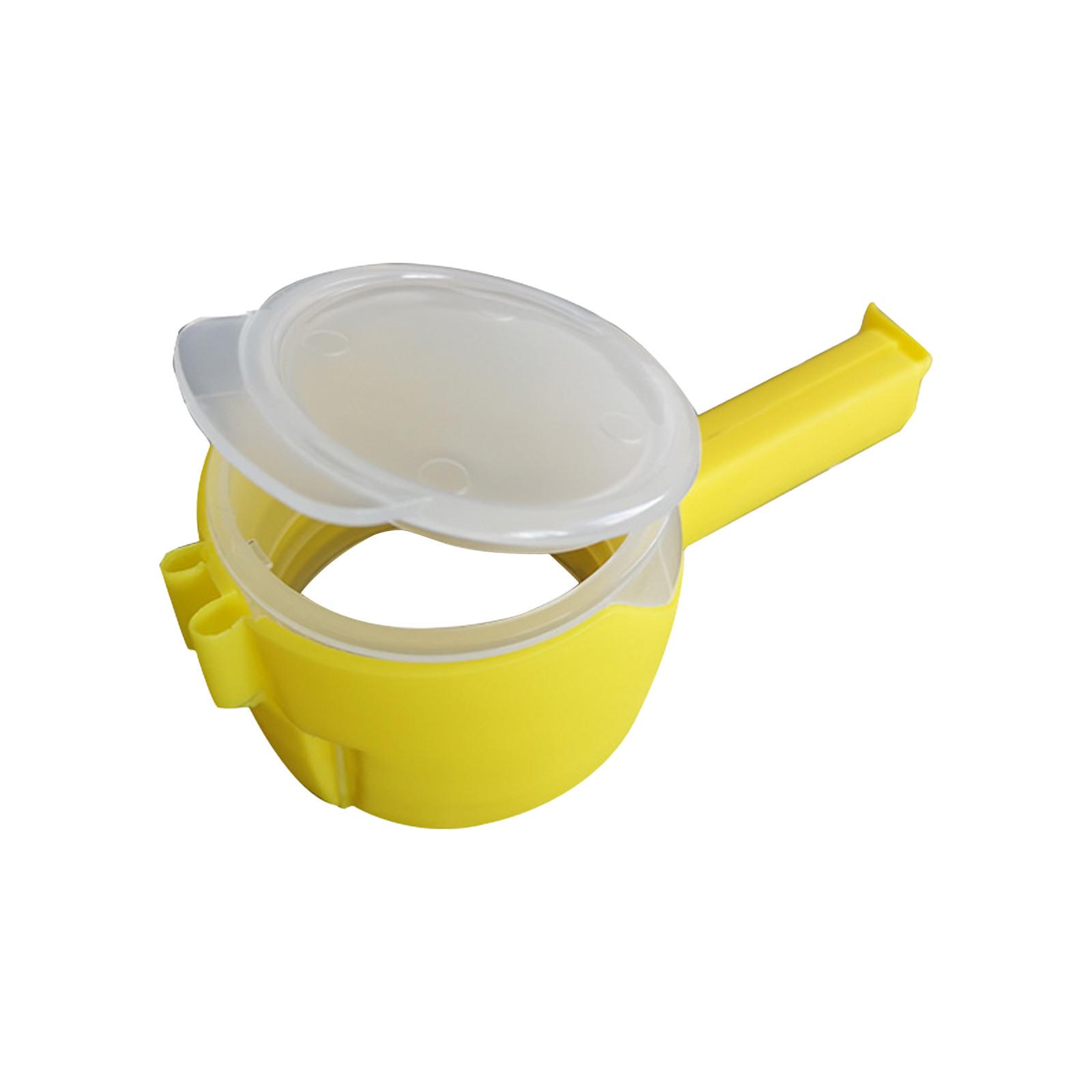 

Зажимы для пакетов с едой, зажимы для герметичного хранения продуктов с носиками, зажимы для пакетов с чипсами One Size жёлтый