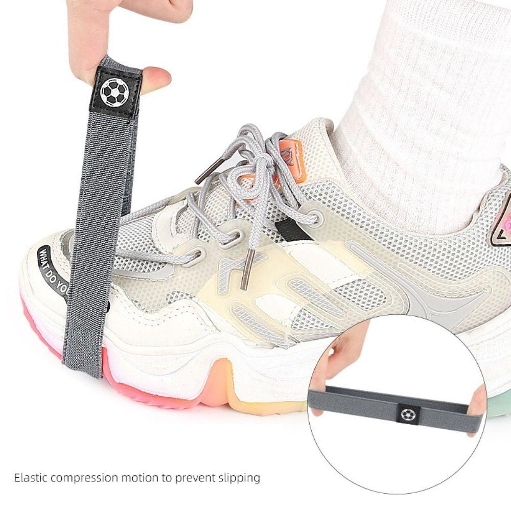 4pcs Quick-Release Soccer Cleat Covers Elastic Shoe Protectors Practical Shoe Lace Bands Soccer