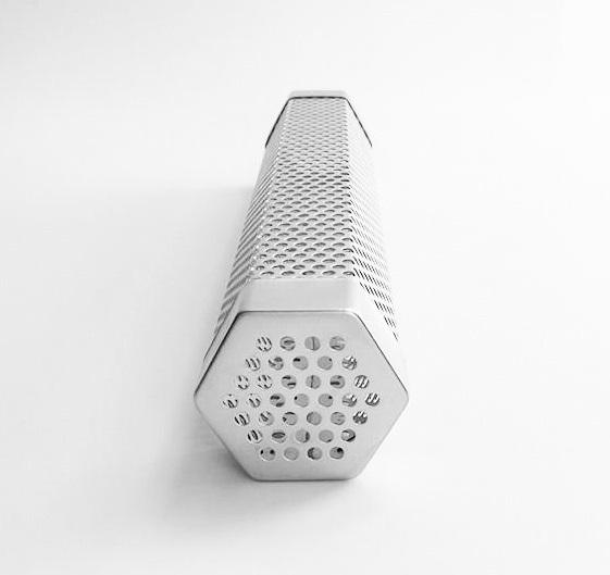 Steel BBQ Grill Cold Smoking Tube BBQ Smoke Generator Steel Mesh Smoker