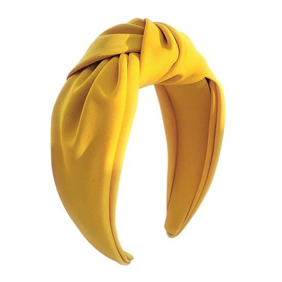 Women Headband Bowknot Decor Pure Color Hair Hoop Lightweight Versatile Hair Decoration Hair Accessories