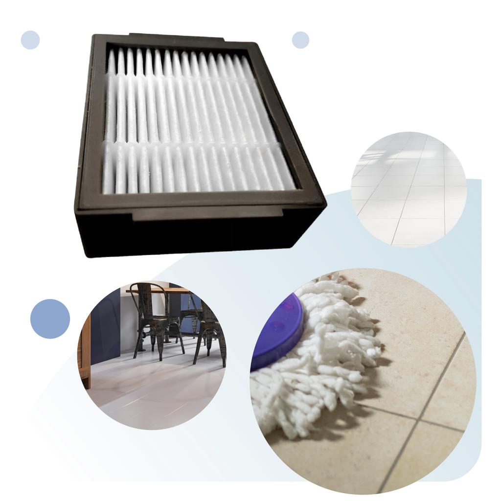 12x HEPA-Luftfilter für iRobot Roomba Combo J7 J7+ J9 J9+ Plus 10 MAX