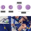 Snap Button Kit Plastic Snap Set T5 Clothing Snap Fastener Tool Multicolor Resin Press Stud Cloth Tool Kit for Clothing Crafting