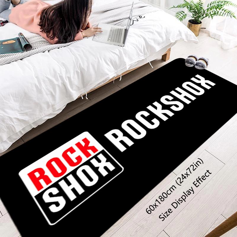 Floor Mat R-Rock-Shox Non-slip Foot Rug for Entryway Hallway Carpet Kitchen Water Absorbed Rugs Fluffy Bedside Mats Home Decor
