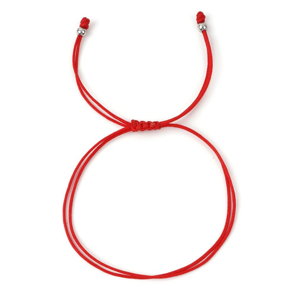 2025 Year of the Snake Lucky Red String Handmade Beaded Bracelet Set with Evil Eye for Couples