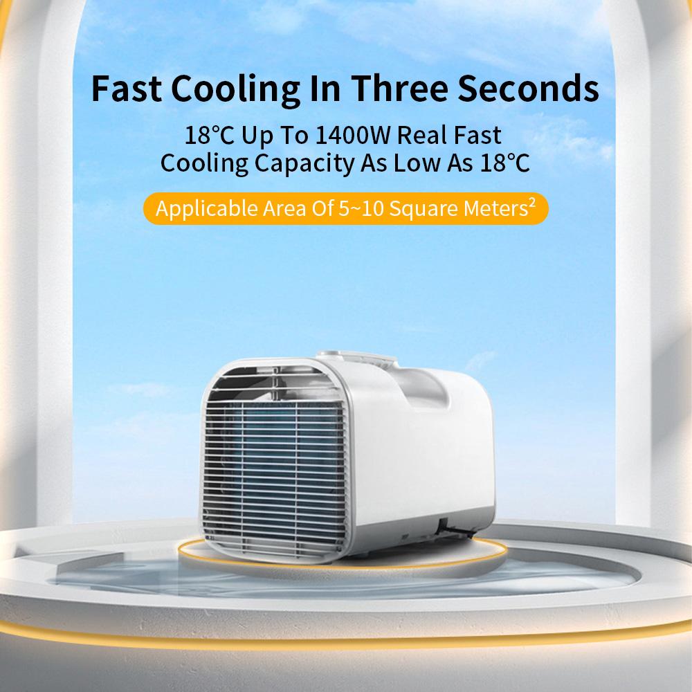 Tent Air Conditioner APP Voice Control 1400W-1600W 5-10m² for RV Camping Air Conditioner Tents Temporary Car Air Conditioner