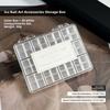 Compartment Nail Art Storage Box 24/36/48Grids Nail Decoration Box  for Nail Art Decorations