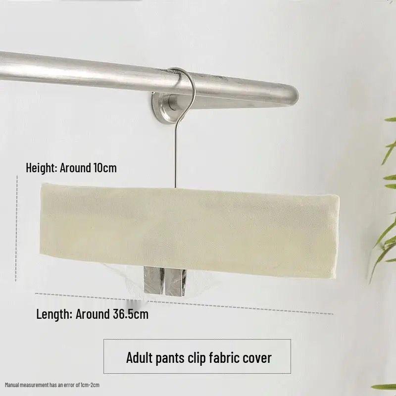 

Cotton and Linen Non-Slip Hanger Dust Cover for Clothing Stores 10 pieces