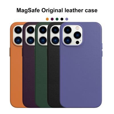 Leather Case Cover For Magsafe Mag Safe iPhone 15 Pro Max 14 Plus 13 12 11 15Pro 15Plus 14Pro 13Pro 12Pro 14Plus iPhone15 iPhone14 Phone Accessories