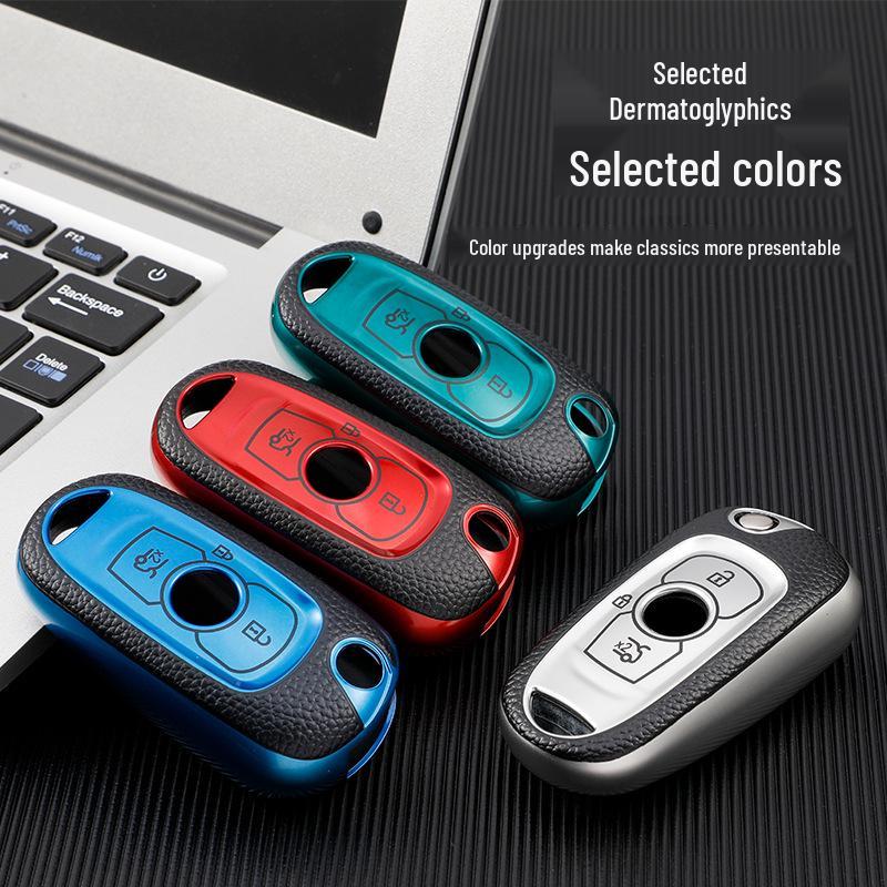 Pouzdro na klíč Buick Verano 2020: Unisex kožené ochranné pouzdro na klíč od auta