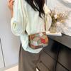 Trendy Minimalist Fashion Small Square Bag Stylish Retro Crossbody For Women 2024