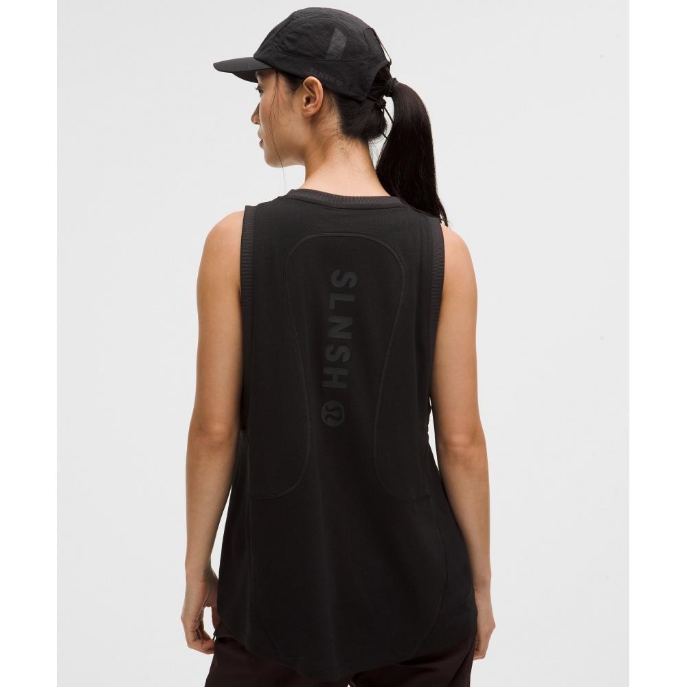 Lululemon Knit Mesh Tank Top  Slnsh Collection Black