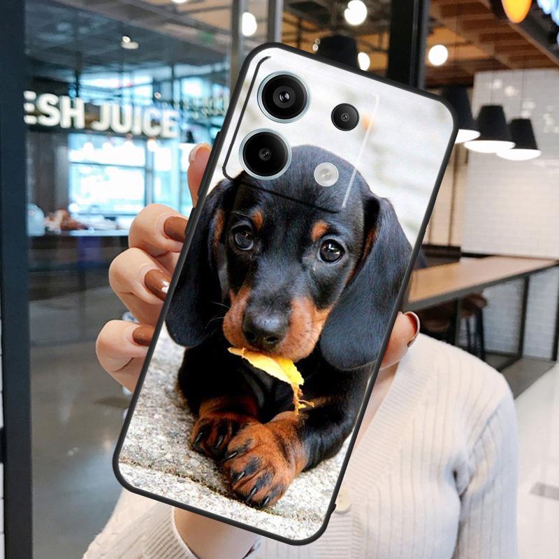 Teckel Dackel Dachshund Dog Case For Xiaomi Redmi 13C 12C 9C 10C Redmi Note 13 Pro 9 10 11 12 Pro 9S 10S 11S 12S Cover
