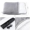 USB Charging Soft Plush Washable Foot Warmer Heater Improve Sleeping Household Foot Warming Mat Winter Electric Foot Heating Pad
