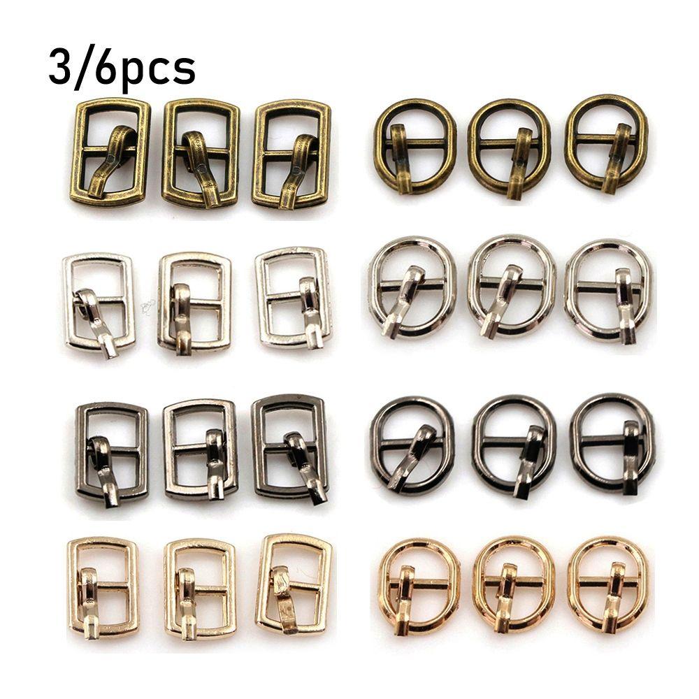 Mini Ultra-small 4 colors Doll Bags Accessories Belt Buttons Tri-glide Buckle Diy Dolls Buckles