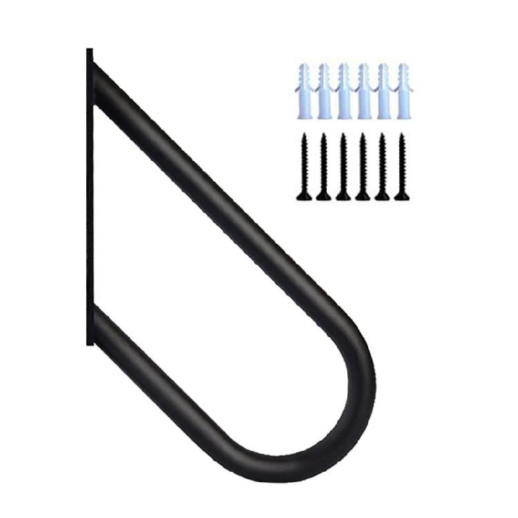 U-Shaped Stair Handrail for Pregnant Women Kid Outdoor Steps Wall Mount Railings