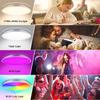 30CM RGBCW LED Ceiling Lights Round Panel Remote Control Dimmable Recessed Downlight Color Changing Lamp Bedroom Kitchen 24W