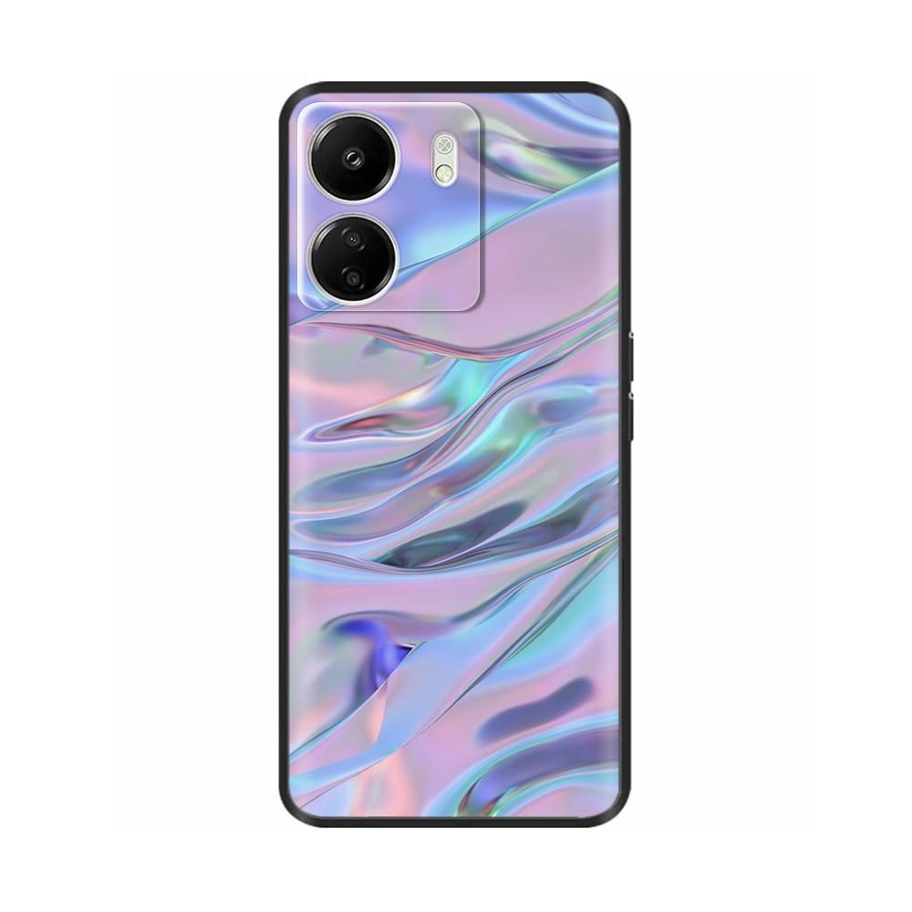 Case For Poco C65 Case 6.74" Black Soft Silicone Cover For POCO C65 C 65 PocoC65 Coque For Xiaomi Poco C65 Phone Cases Fundas