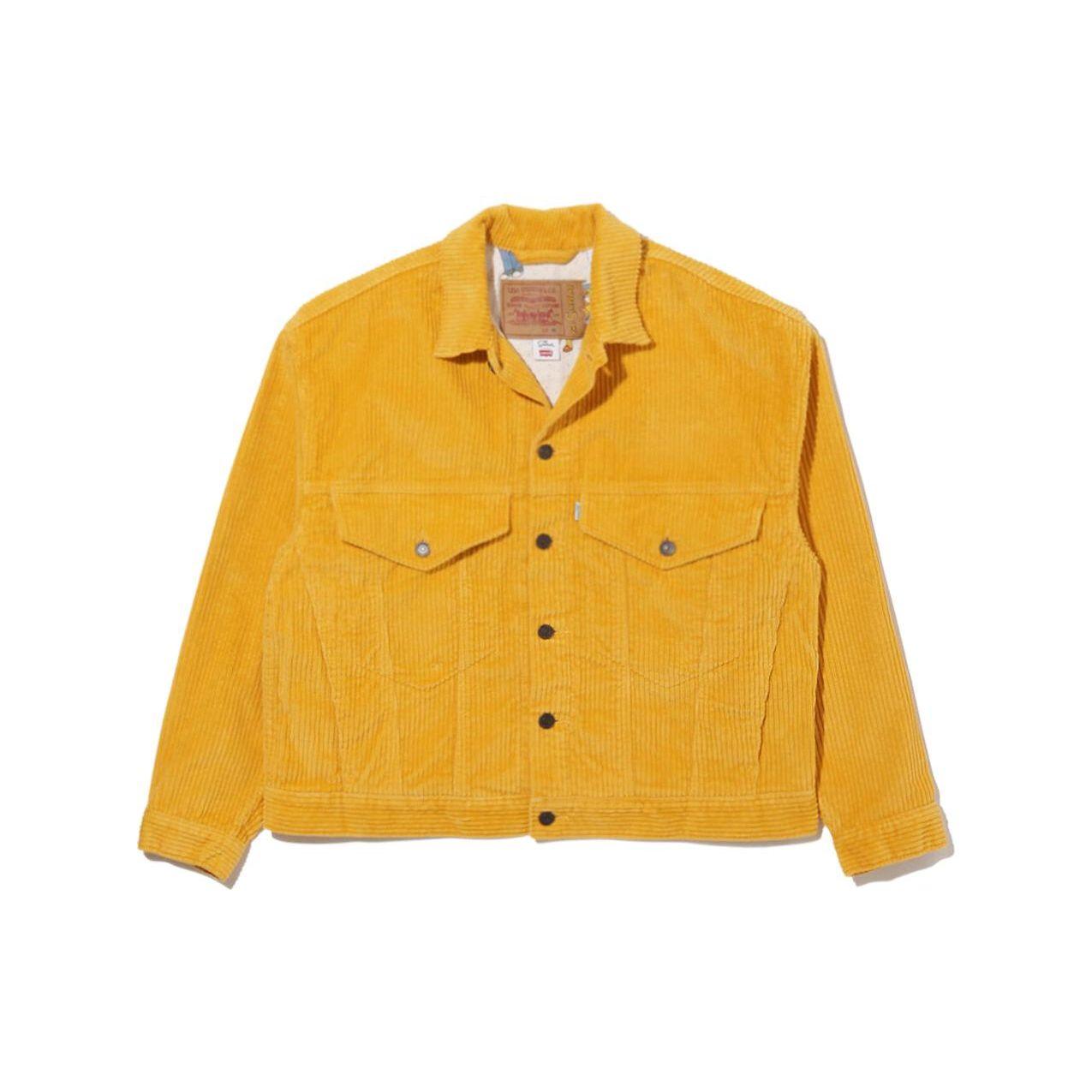 

Куртка мужская Levis X The Simpsons однотонная вельветовая желтая A20540001 M