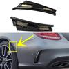 Ozdobná lišta na zadní blatník pro 2015-2020 Mercedes W205 C-Class W213 E-Class