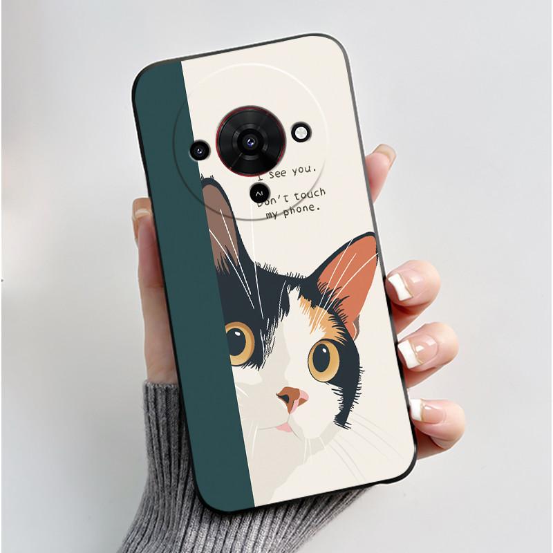 Phone Casing For ZTE Blade A76 5G Z2469N Soft Case Aesthetic Luxury Cute Cool Boys Girls Black Matte Shockproof Back Shell Cover