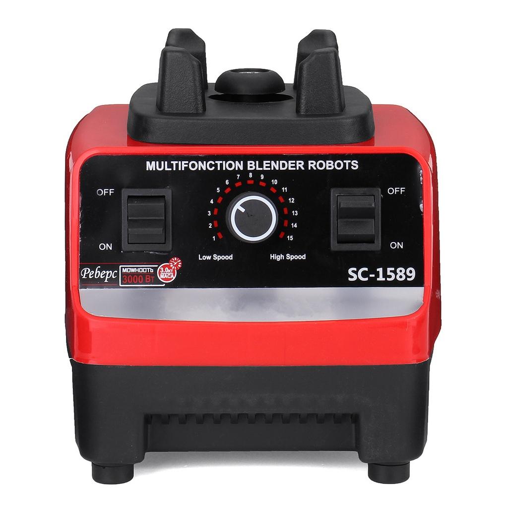 2,5 l 4500 W Eis-Smoothies-Zerkleinerer für die Küche, BPA-frei, professioneller, robuster kommerzieller Timer-Mixer, Mixer, Entsafter, Lebensmittel