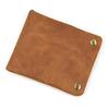 Premium Oil Wax Leather Bi-fold Wallet with Coin Pocket & Multiple Card Slots