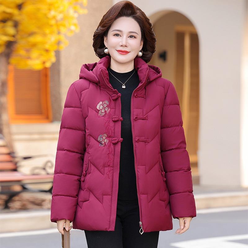 

Winter velvet cotton-padded clothes, thickened jackets, cold-proof cotton-padded clothes, medium and long cotton-padded jackets, warm new models 6XL [recommended 160-82.5 kg]