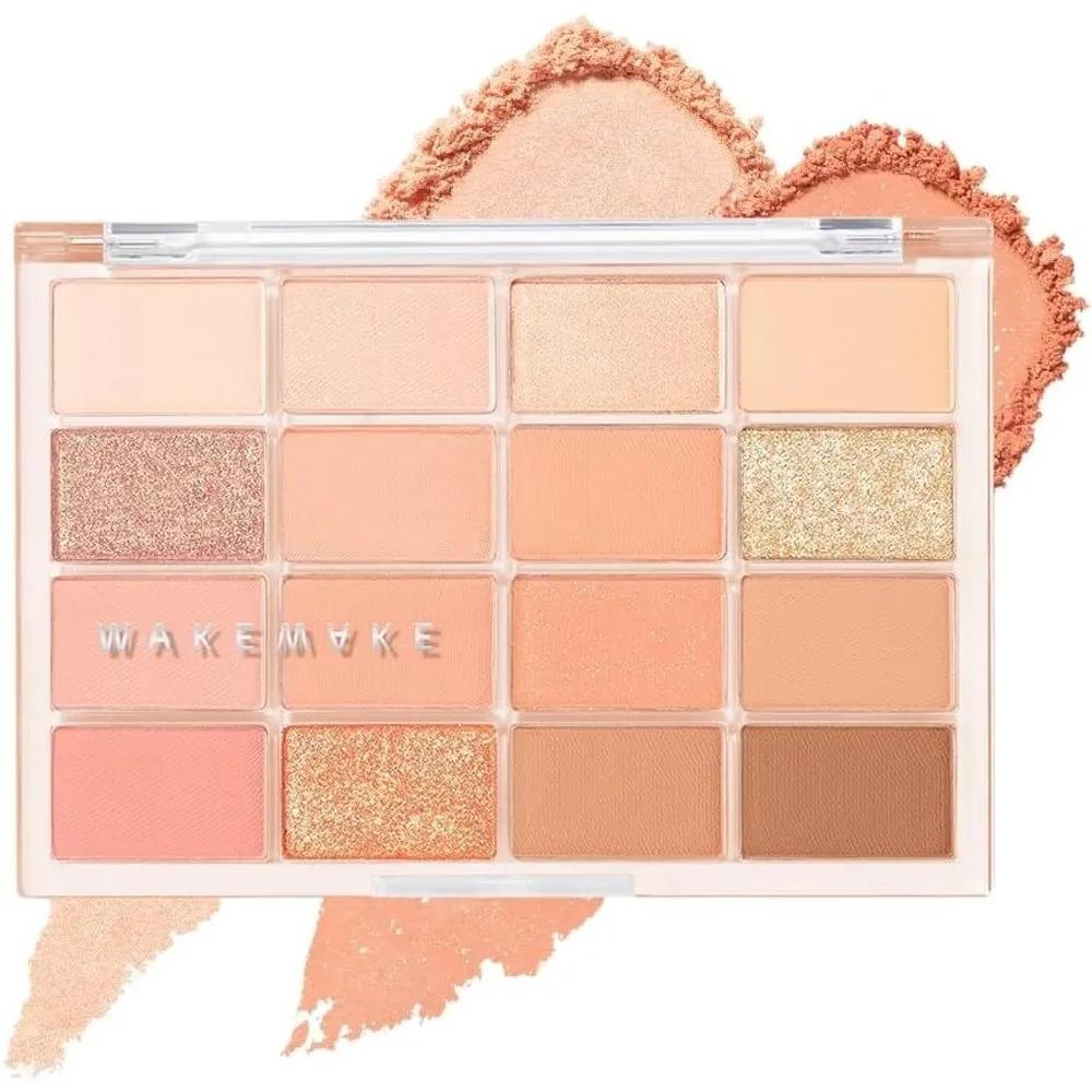 WAKEMAKE Eye Palette Soft Blurring Eyeshadow 07 Soda Coral