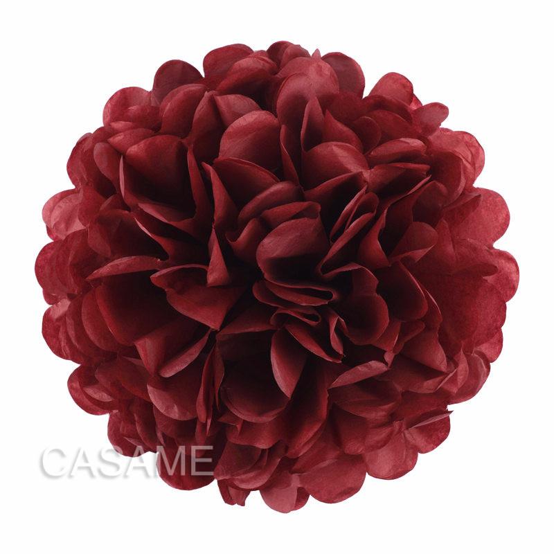 wedding Decoration Tissue Paper Flowers DIY Paper Pom Poms Balls Lanterns Party Decor Craft Wedding Supplies