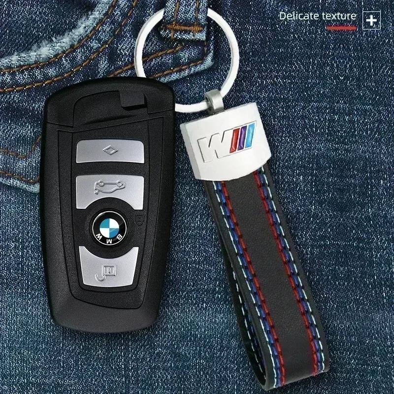 Car Keychain Pendant Double sided Key Ring For BMW M X1 X3 X4 X5 X6 1 3 4 5 Series X7 F10 F15 F16 F20 F30 F18 F25 E36 E46 E90