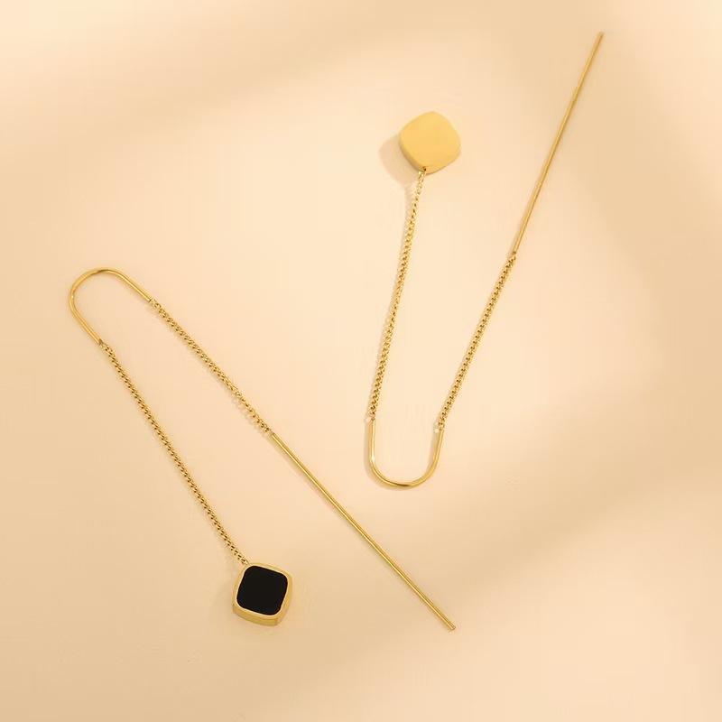 Vintage Long Tassel Earrings, With A Feminine Minimalist Temperament And Elegant, Playful, Fashionable And Versatile Earrings