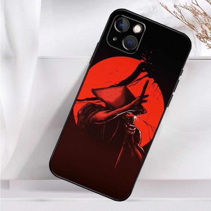 Japanese Samurai Warrior Shockproof Case For iPhone 17 11 14 15 16 Pro Max Plus 12 13 Mini 16e 17 Air Phone Cover