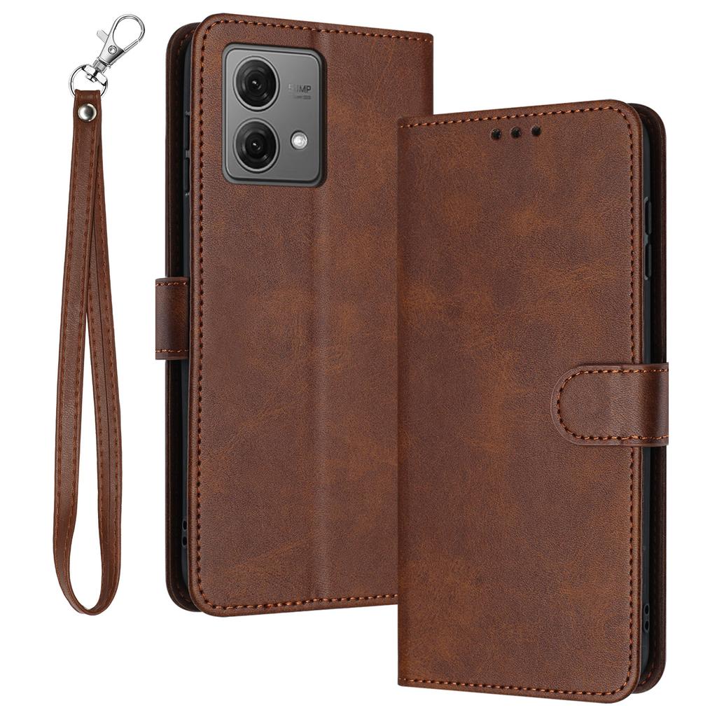 For Motorola Edge 40 Neo 5G Case Calf Texture Full Protection Phone Cover Mobile Accessories