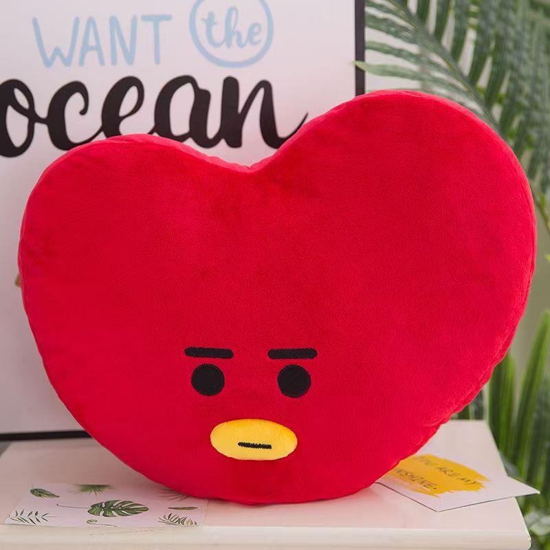 BTS BT21 Плюшевая подушка для комфорта Kpop домашний декор 30cm*30cm