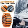 20/10pcs Snow Chain Urethane Set Wheel Ties Belts Widen Thicken Car Tire Crawler Anti-skid Wheel Tyre Ties Winter Emergency Tool