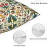 Custom William Morris Cushion Covers Floral Textile Pattern Velvet Luxury Throw Pillow for Car Sofa