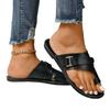 Summer Women's Shoes Sandals Versatile Set Toe Fashion Flat Heel Casual Women's Cool Slippers