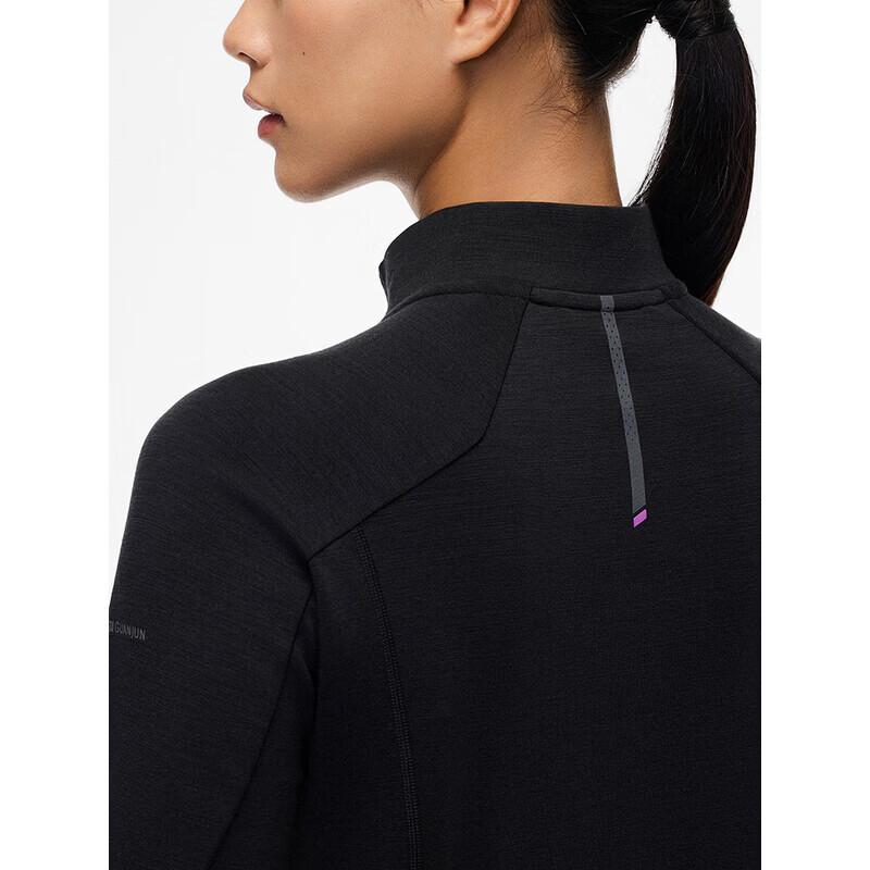 ANTA Women's Champion Wool Blend Half-Zip Long Sleeve Top