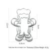 Stainless Steel Christmas Cookie Cutters: Snowflake, Tree, and Gingerbread Man