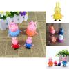 Bunte umweltfreundliche Peppa Pig Familie Freunde Actionfiguren für Kinder 25-teiliges Set